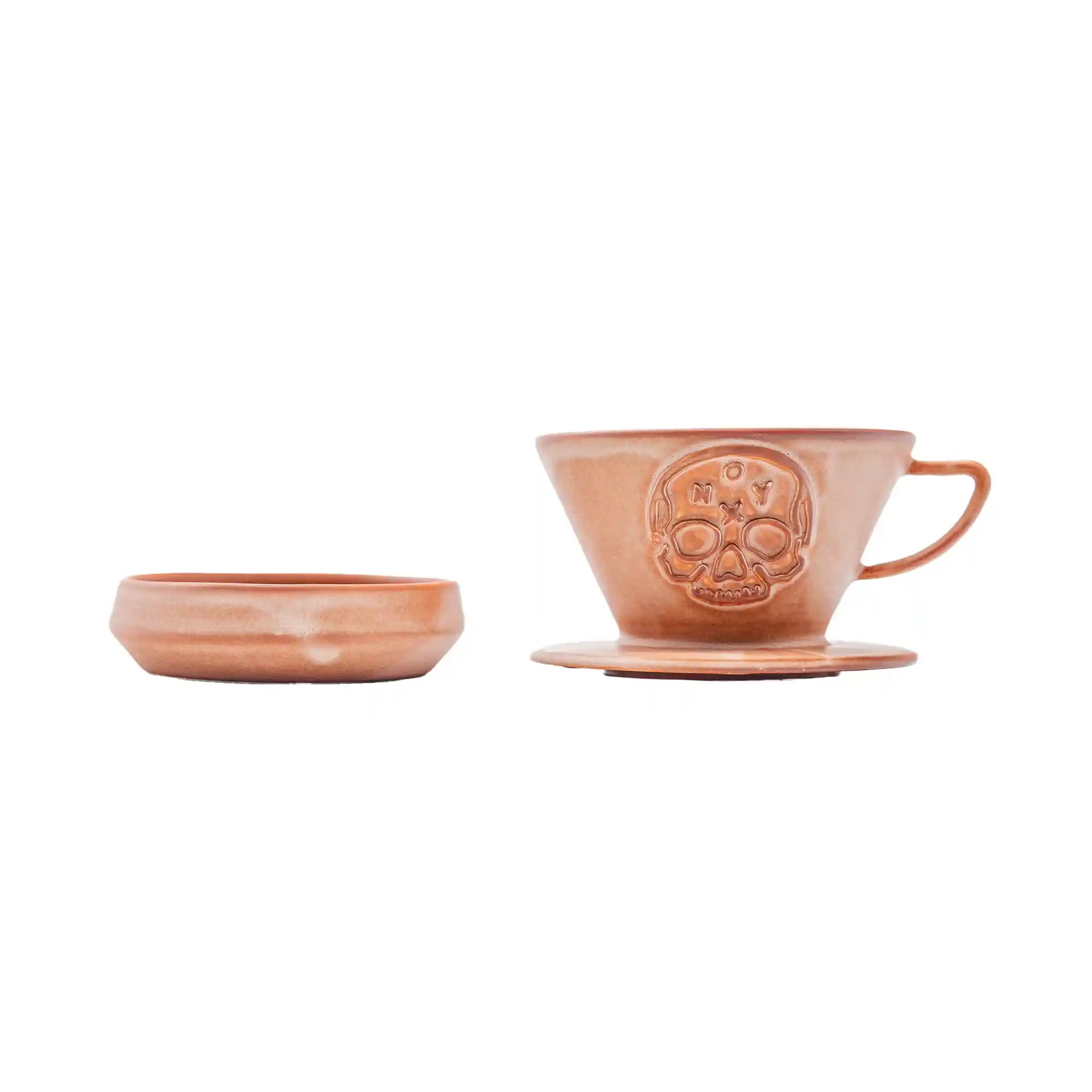 MK Dripper & Plate - Onyx Edition | Premium Coffee Accessories for Pour Over & Drip Brewing | Perfect for Home Baristas & Coffee Enthusiasts