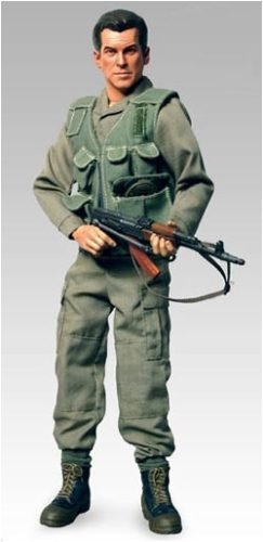 James Bond Pierce Brosnan 12-inch Collectible Action Figure from GoldenEye - Premium Movie Toy for Display & Gift Giving