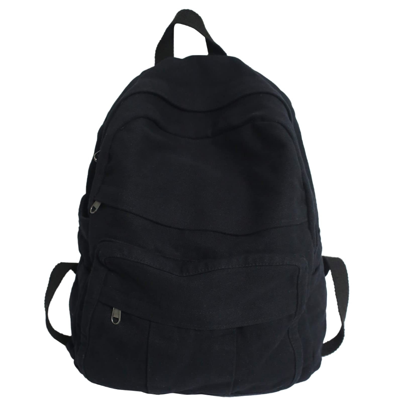 Vintage Canvas Backpack for Women - Stylish Laptop School Bag, College Student Travel Backpack, Fashionable Kawaii Design for Daily Use & Outdoor Adventures