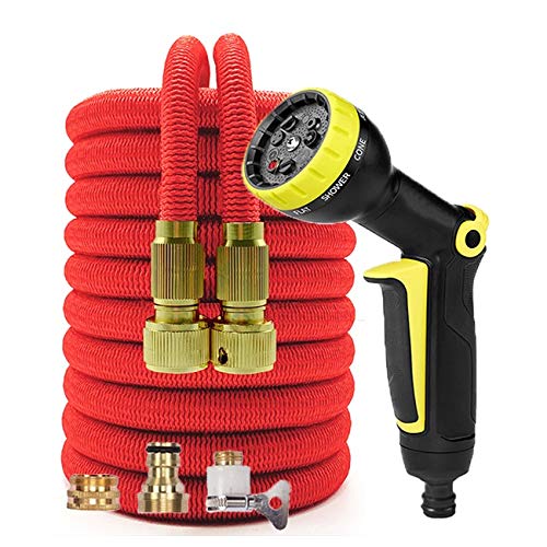**Expandable Garden Watering Hose - Flexible High Pressure Hose for Garden, Car Wash & Irrigation (1/2