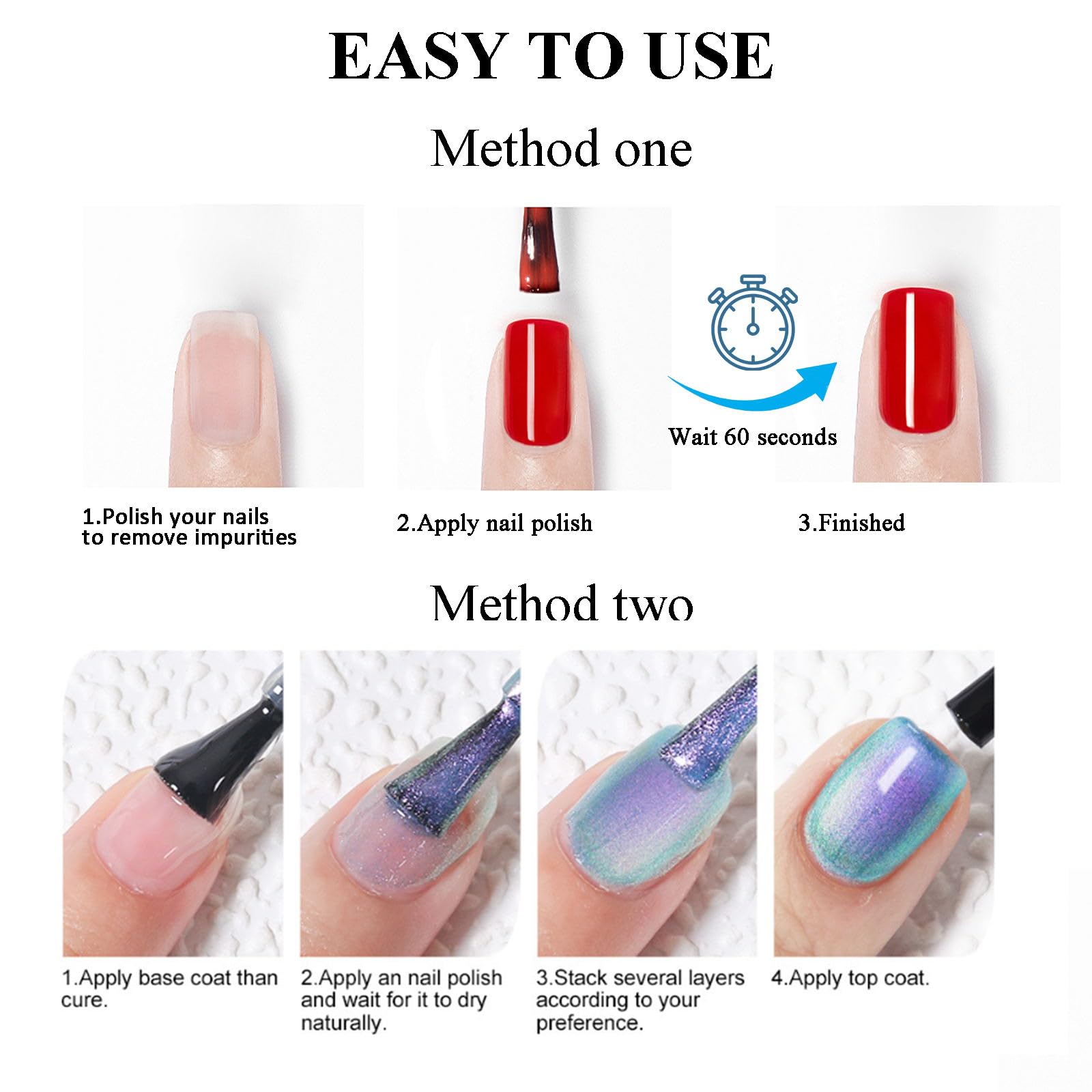 Red Glitter Nail Polish - Quick Dry Ruby Radiance Shimmer Nail Lacquer - Sparkling Air Dry Nail Varnish for DIY Manicure & Nail Art | Perfect for Parties, Date Nights & Special Occasions