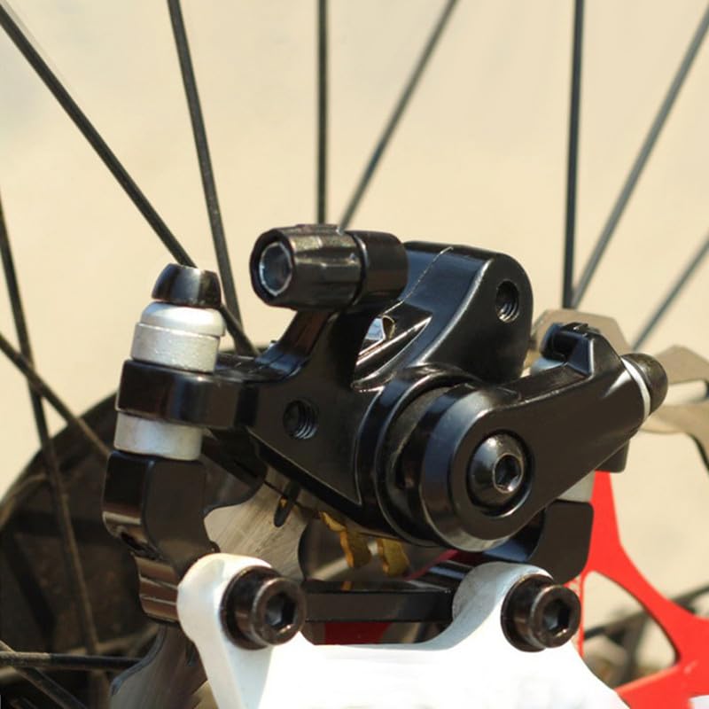 Mountain Bike Disc Brake Set - Rear Disc Brake Caliper with 160mm Rotor & Flange - High Performance Brake Kit for MTB, Road & Hybrid Bikes - Perfect for Trail Riding, Commuting & Off-Road Adventures