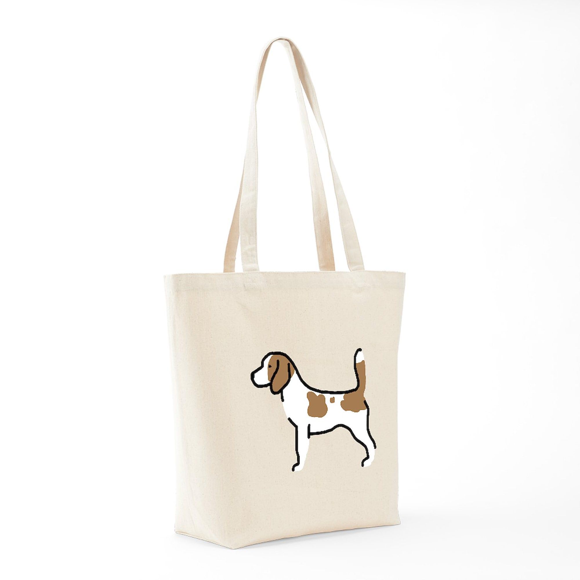 Beagle II Natural Canvas Tote Bag - Eco-Friendly Reusable Shopping Bag for Groceries, Beach & Daily Use | CafePress