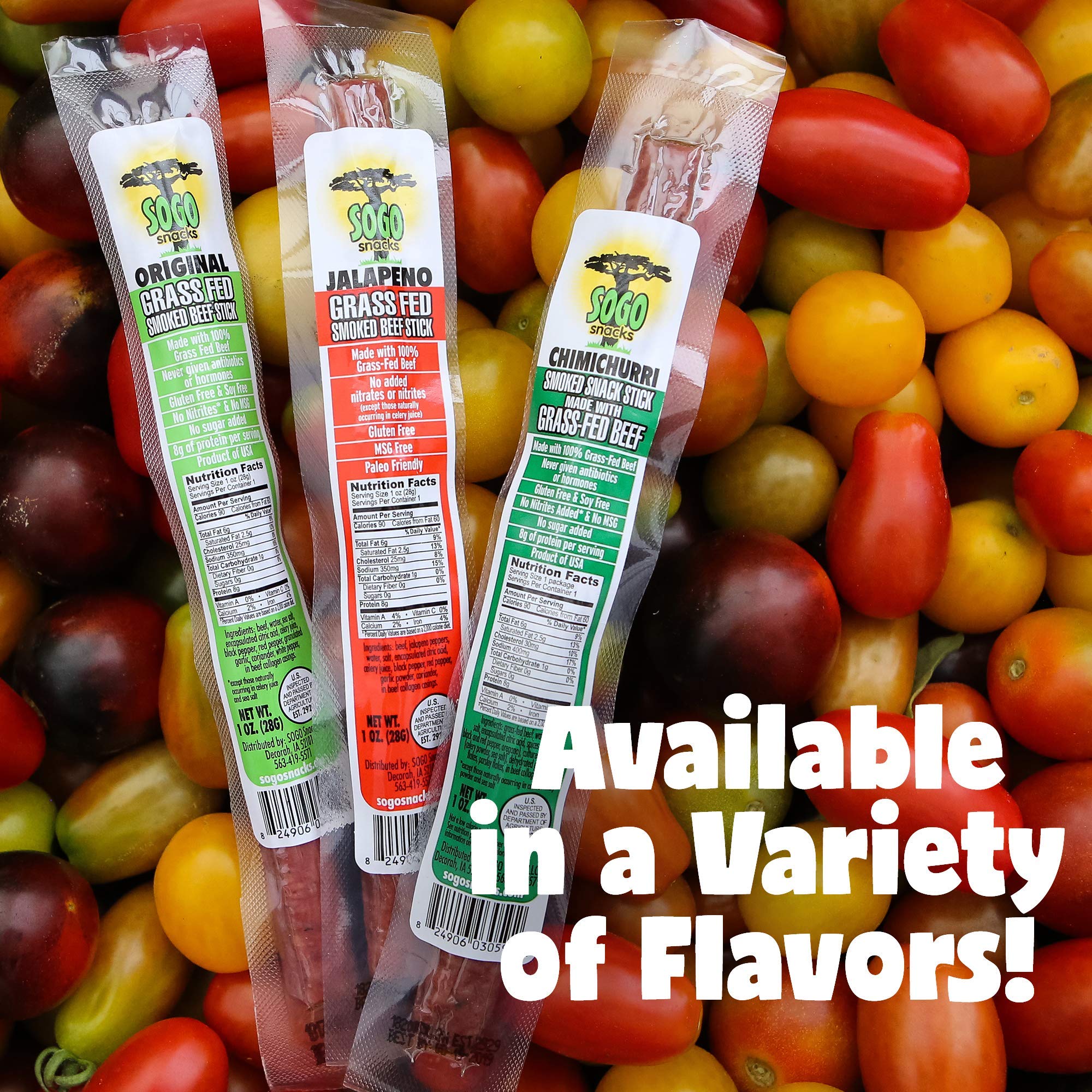 Savory Turkey Jerky Snacks - No Sugar, Low Carb, Keto & Paleo Friendly - Free-Range from 3rd Generation Family Farm - Gluten Free Protein Snack (24 Count) - Perfect for Hiking, Camping & On-the-Go Nutrition