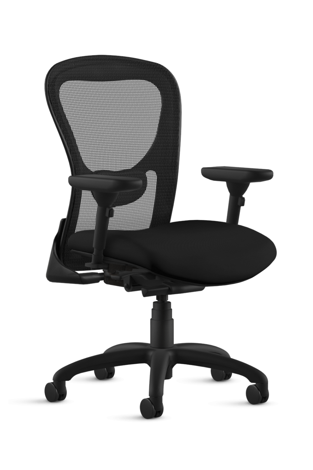 9 to 5 STRATA Mid Back Task Chair (1560) - Ergonomic Office Chair for Home & Work, Adjustable Height & Lumbar Support - Perfect for Desk Work, Gaming & Study