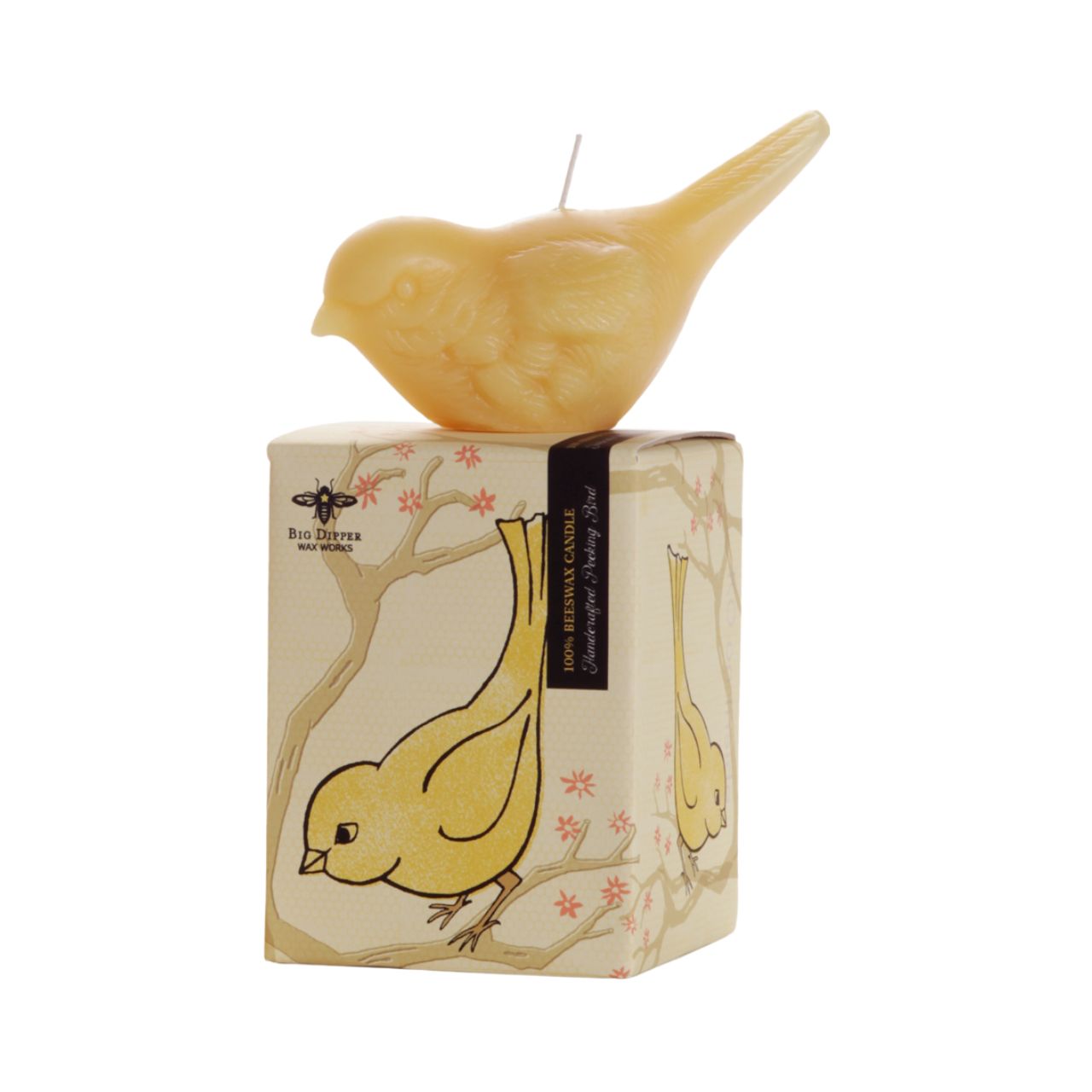 Natural Beeswax Songbird Candles - Handmade Eco-Friendly Candles for Home Decor, Gifts & Relaxation - Perfect for Romantic Dinners, Spa Nights and Meditation Spaces