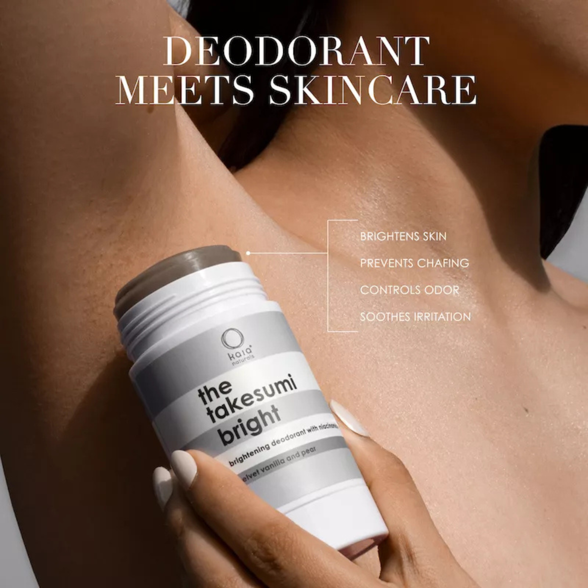 Takesumi Bright Underarm Dark Spot Pigmentation Treatment Starter Kit - Natural Lightening Solution for Armpits, Bikini Line & Sensitive Areas - Perfect for Post-Waxing & Summer Ready Skin