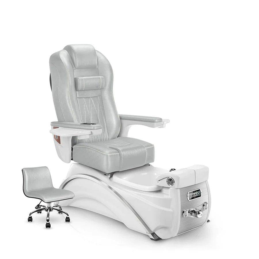 ELITE® Professional Pedicure Spa Chair for Salons & Spas - Comfortable Massage Footrest, Adjustable Height - Perfect for Nail Salons, Pedicure Services & Home Spa Relaxation