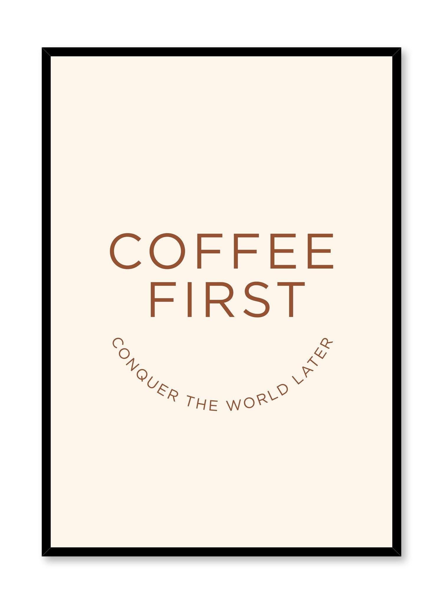 Priorities Poster - Motivational Wall Art for Office & Home Decor - Perfect for Workplaces, Bedrooms & Living Rooms
