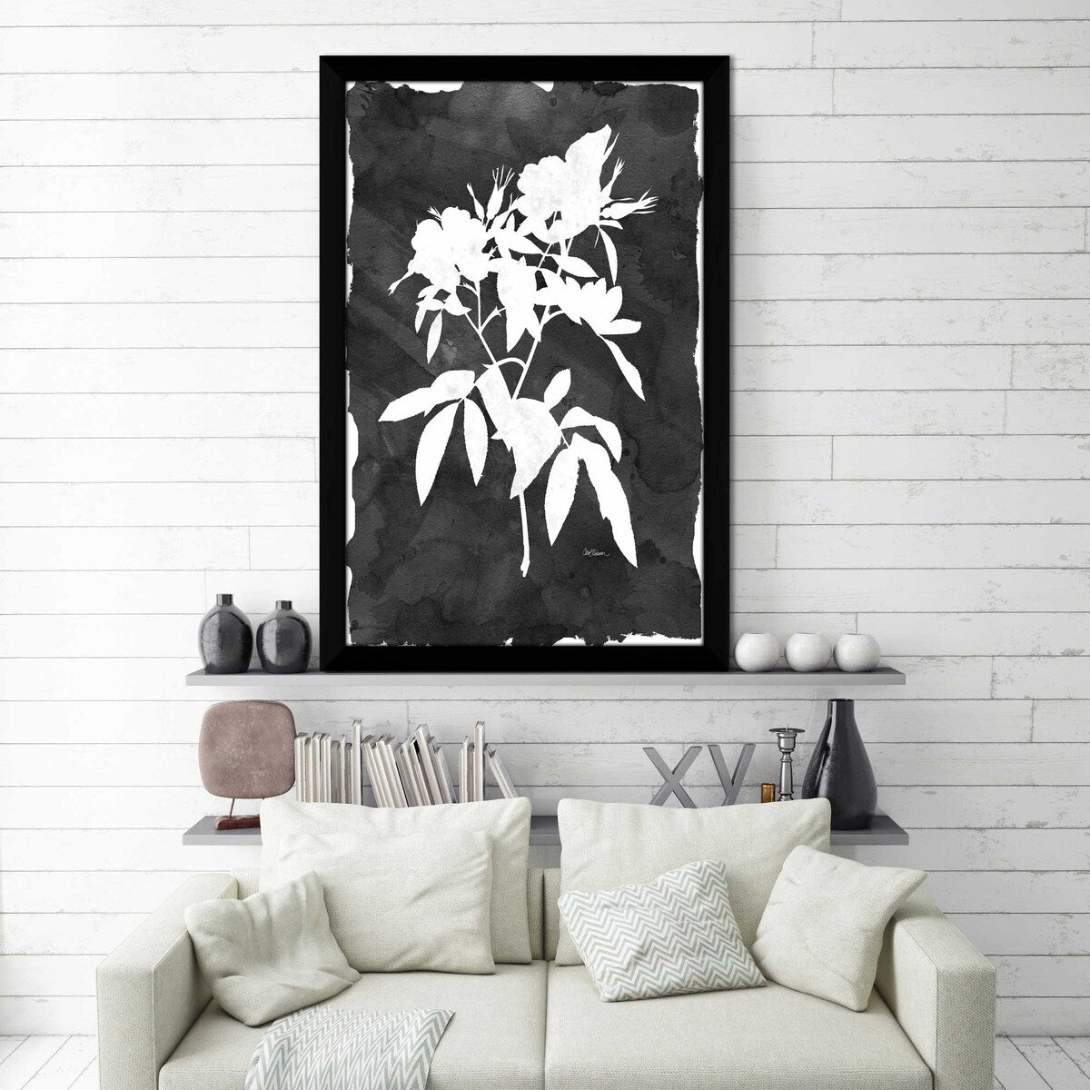 Black Botanical I by Carol Robinson - Premium Acrylic Wall Art Print - Modern Home & Office Decor for Living Room, Bedroom, or Gallery Display