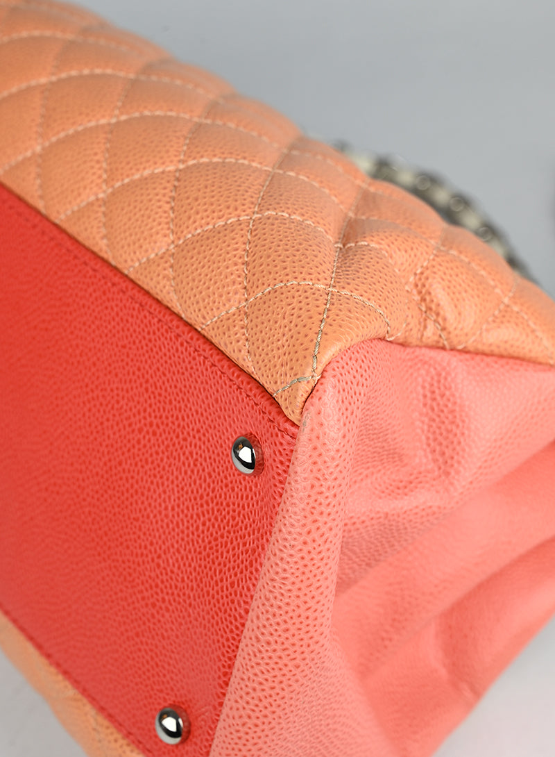 Chanel Quilted Leather Bag in Salmon Pink - Luxury Designer Handbag for Women, Perfect for Parties, Work & Everyday Use