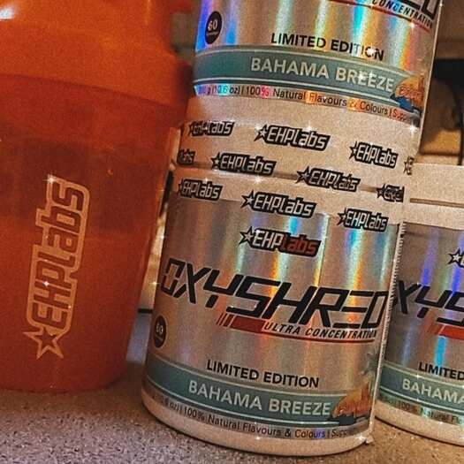 EHP OxyShred 550ml Shaker Bottle for Protein & Pre-Workout - Leak-Proof, BPA-Free, Perfect for Gym, Travel & Fitness Enthusiasts