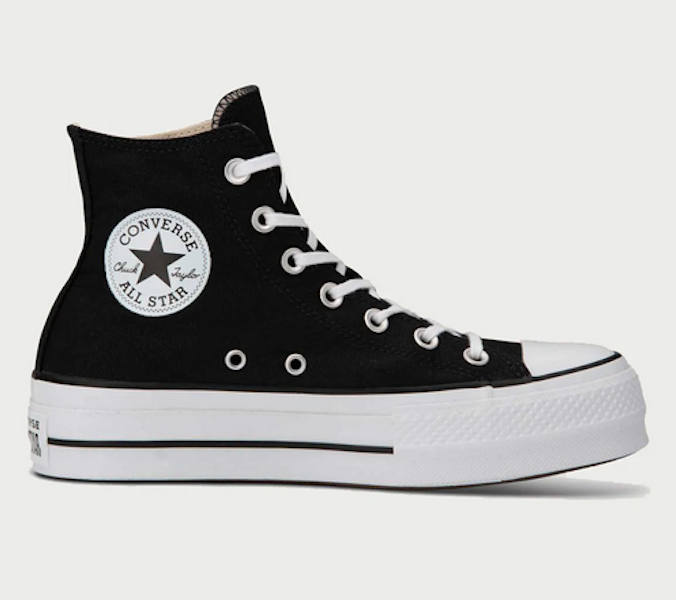 Converse Chuck Taylor Lift Hi Sneakers - Classic High Top Canvas Shoes for Men & Women - Casual & Streetwear Fashion - Perfect for Everyday Wear, Outfits & Urban Style