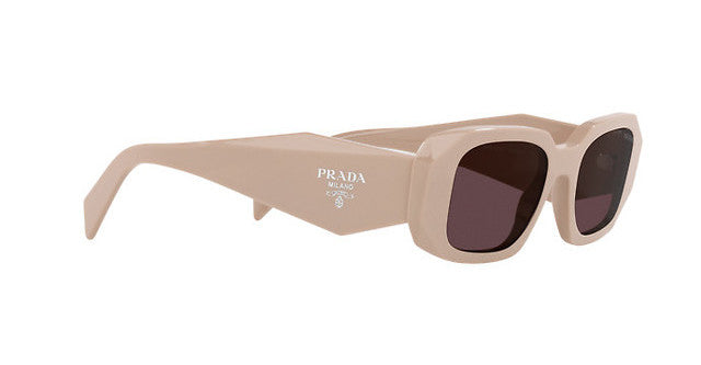 Prada PR17WS Sunglasses for Women - Lightweight Powder Pink Frame with UV Protection - Perfect for Beach, Travel, and Everyday Fashion