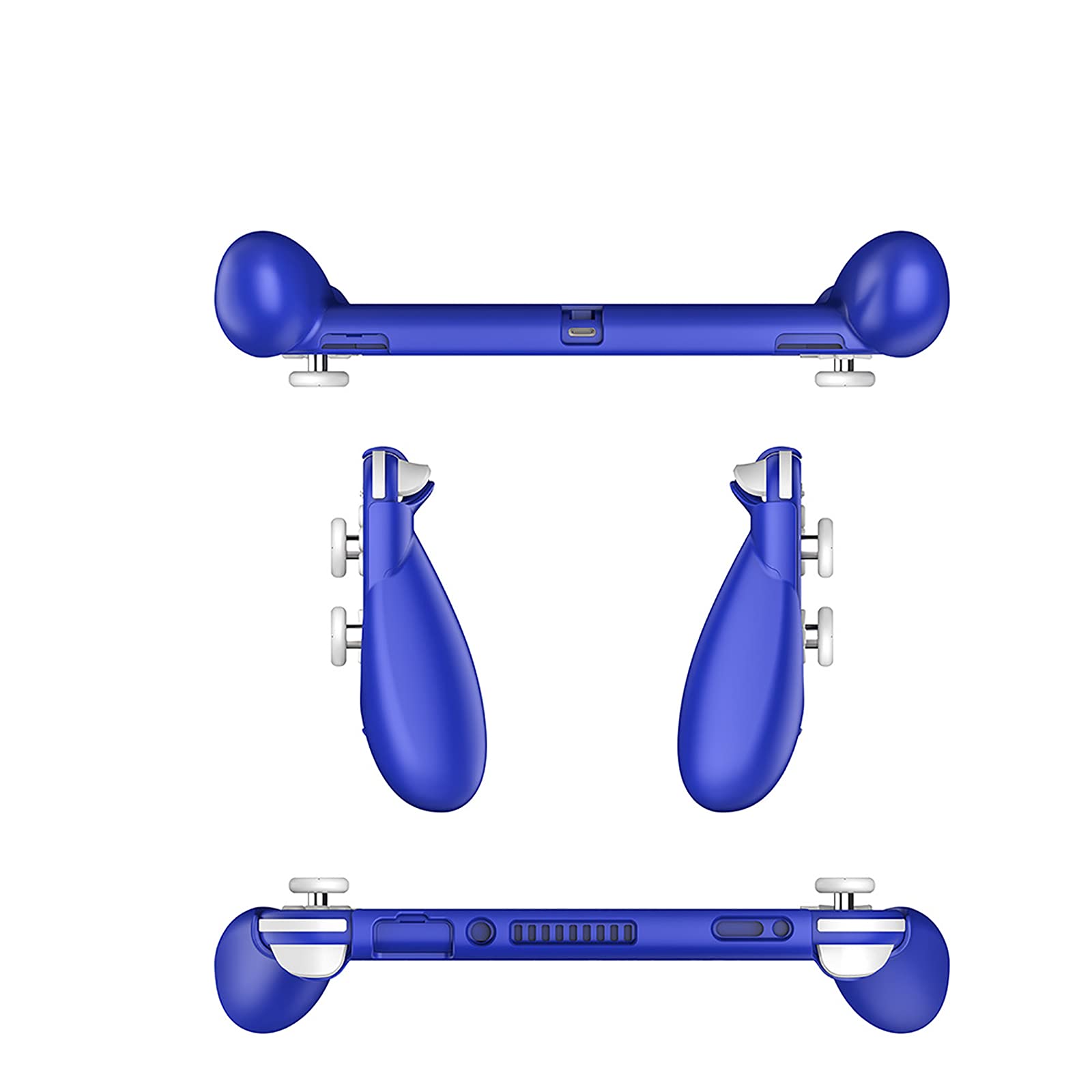 Nintendo Switch Lite Grip - Ergonomic Dark Blue Controller Holder for Enhanced Comfort, Perfect for Long Gaming Sessions and Travel