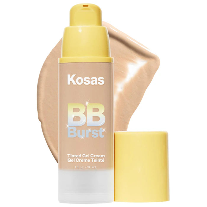 Kosas BB Burst™ Hydrating Tinted BB Cream with Copper Peptides - Lightweight, Buildable Coverage for Daily Wear & Flawless Skin | Perfect for Work, Date Night & Travel