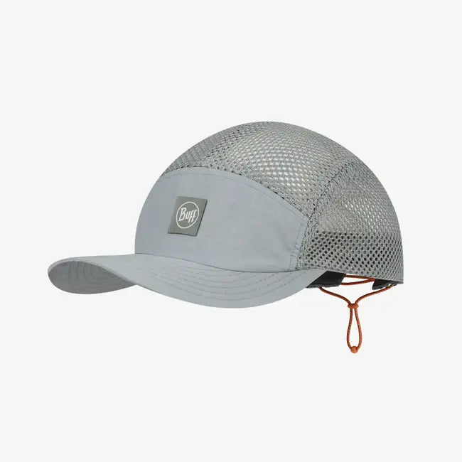 5 Panel Air Cap - Saret Grey - Lightweight & Breathable Baseball Hat for Men & Women - Perfect for Running, Hiking & Outdoor Activities