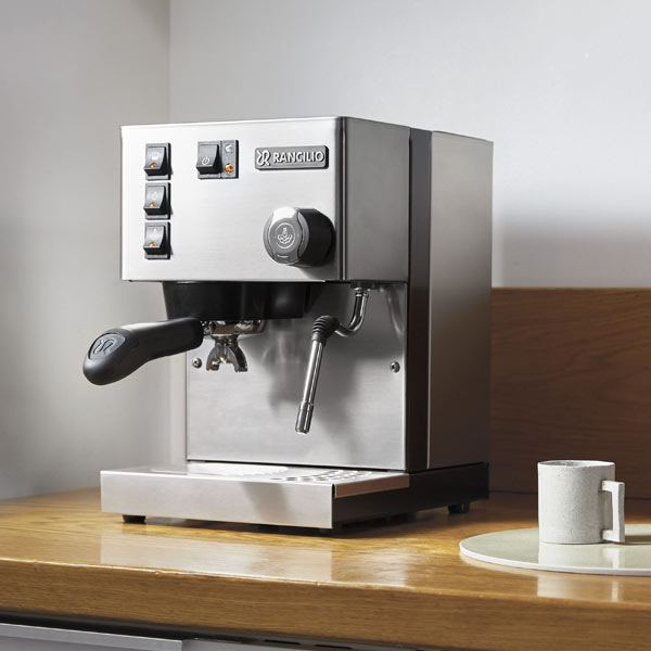 Rancilio Silvia V6 Espresso Machine - Professional Grade Home Coffee Maker for Barista-Quality Espresso, Cappuccino & Latte - Perfect for Coffee Enthusiasts & Home Cafes