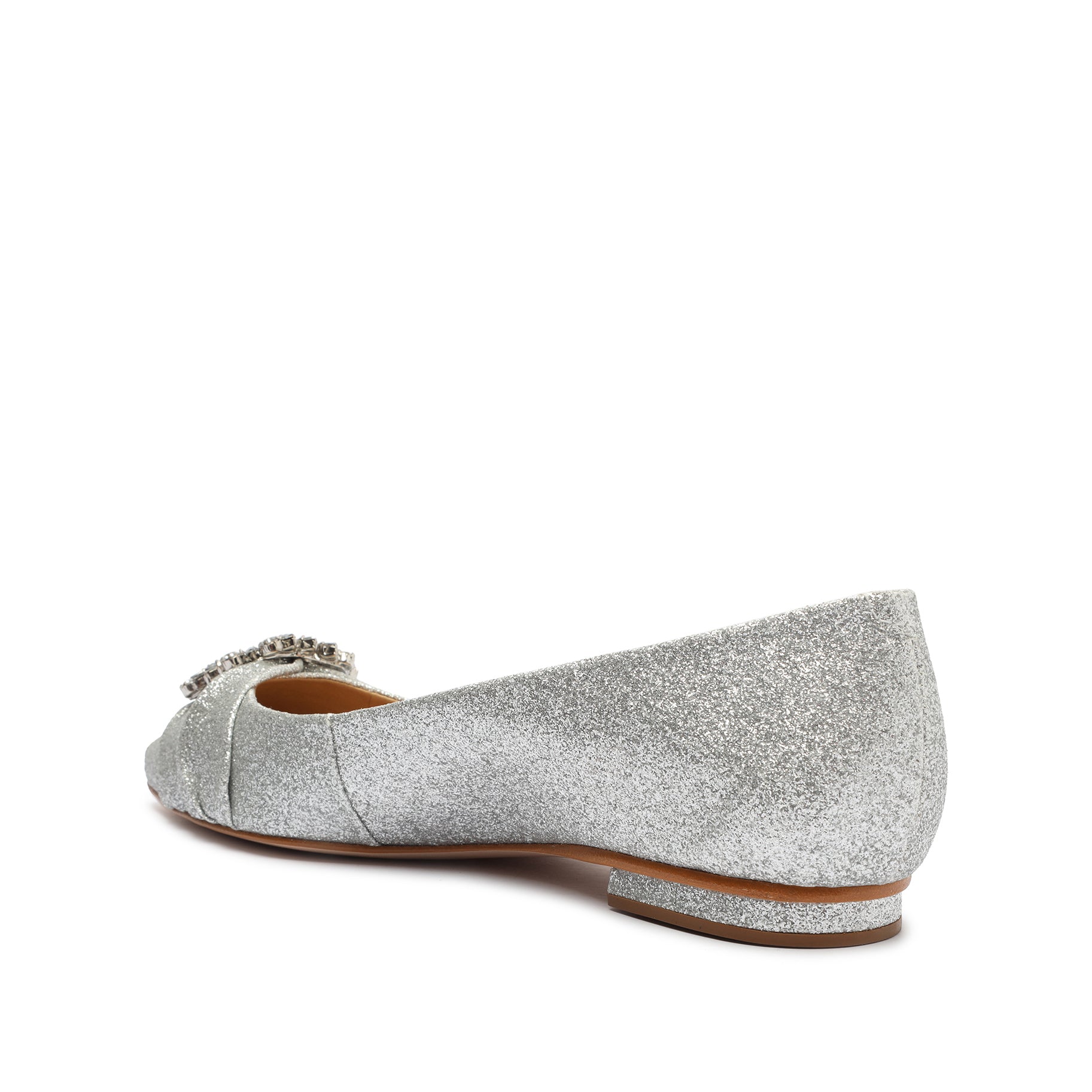 Meisho Glittery Flat Shoes for Women - Sparkly Ballet Flats for Party, Wedding & Casual Wear - Comfortable & Stylish Shiny Slip-Ons