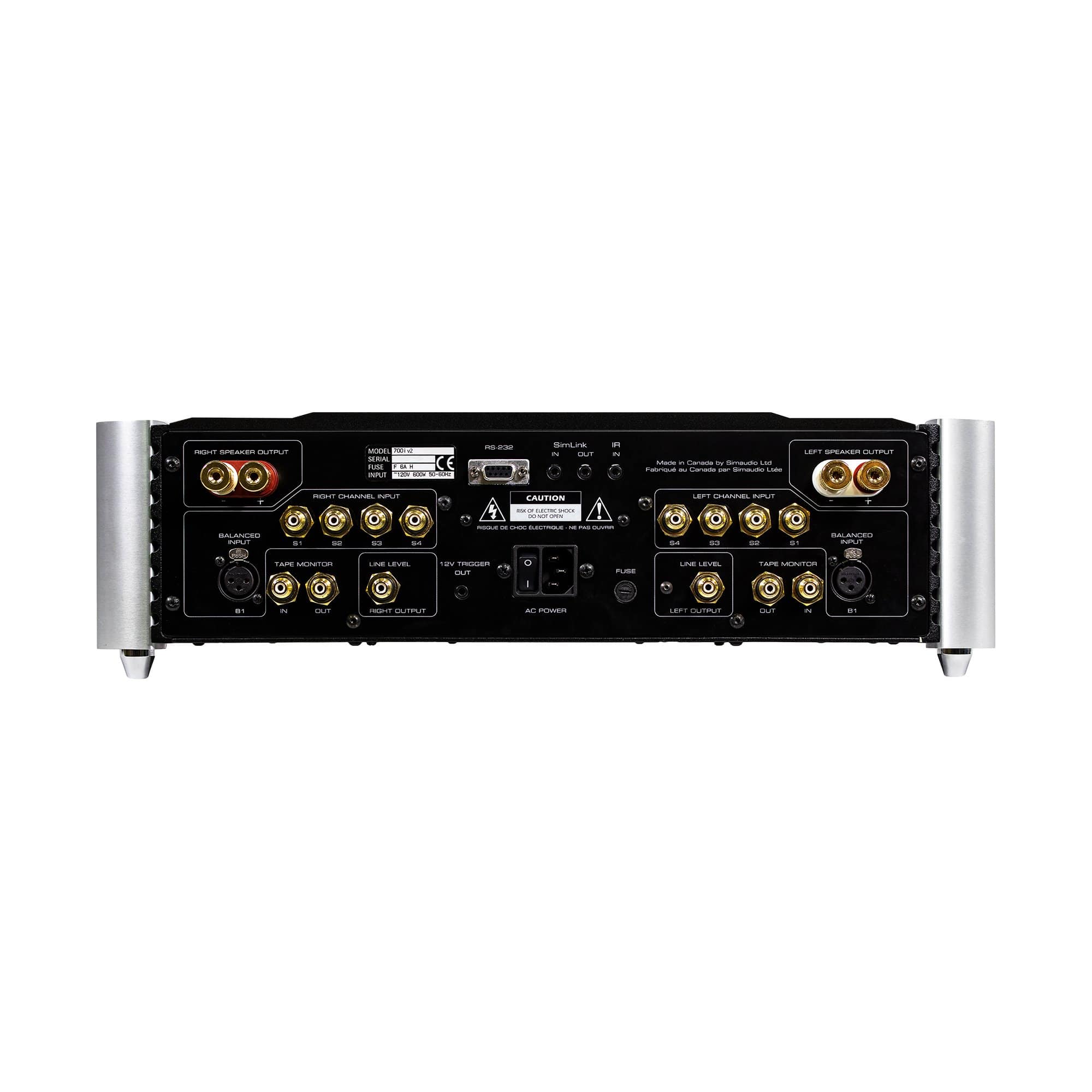 Simaudio MOON 700i v2 High-End Balanced Integrated Amplifier - Premium Audio for Home Theater & Hi-Fi Music Systems