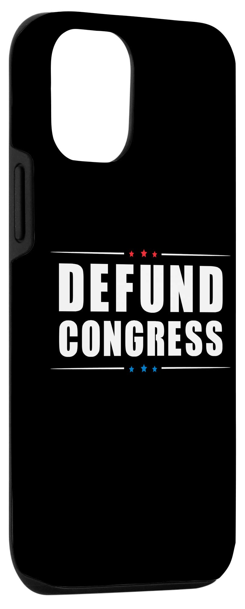 iPhone 12/12 Pro Case - Anti Congress Political Design - Libertarian Style Phone Cover for Apple iPhone 12/12 Pro - Perfect for Political Events, Protests & Libertarian Supporters