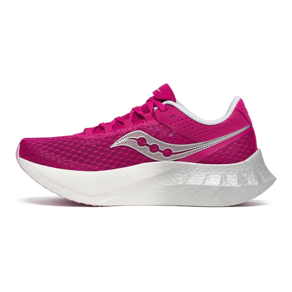 Saucony Women's Endorphin Pro 4 Running Shoes - Lightweight Carbon Fiber Racing Sneakers for Marathon & Road Racing - Perfect for Long Distance Training & Competitive Running