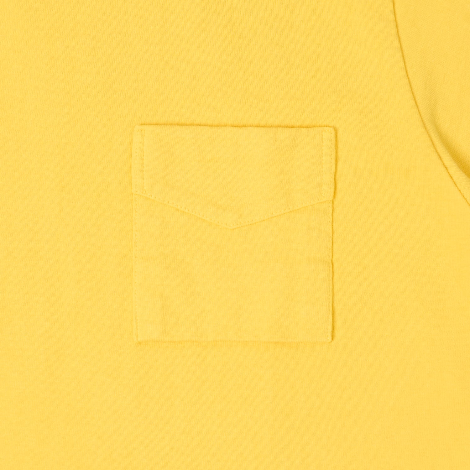 Jackman Dotsume Pocket T-Shirt for Men - Soft Cotton Casual Tee in Shine Yellow | Perfect for Everyday Wear, Street Style & Summer Outfits
