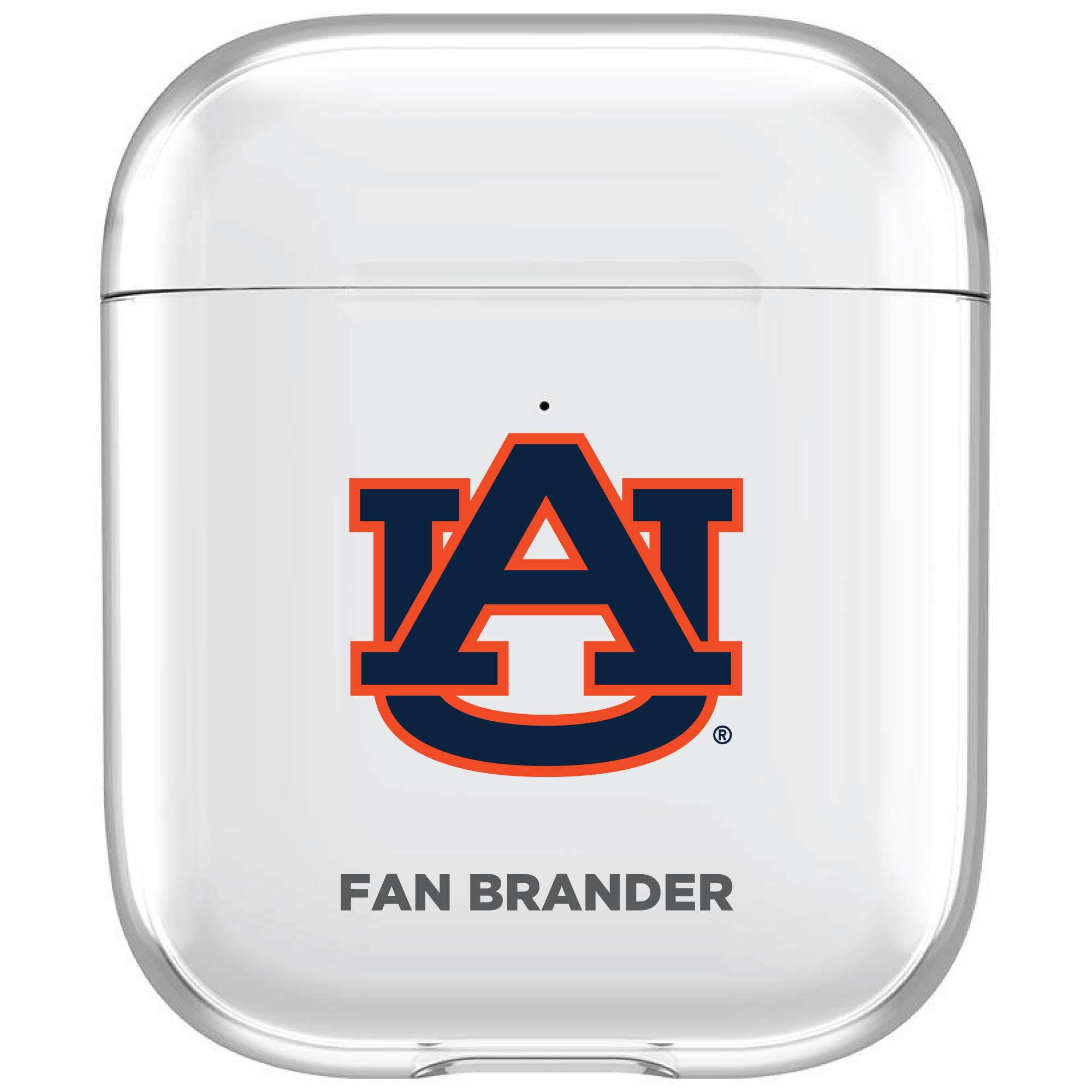NCAA Fan Brander Clear Protective Case for AirPods Pro/1/2/3 - Durable Scratch-Resistant Cover with Team Logo - Perfect for Sports Events, School & Travel Accessories