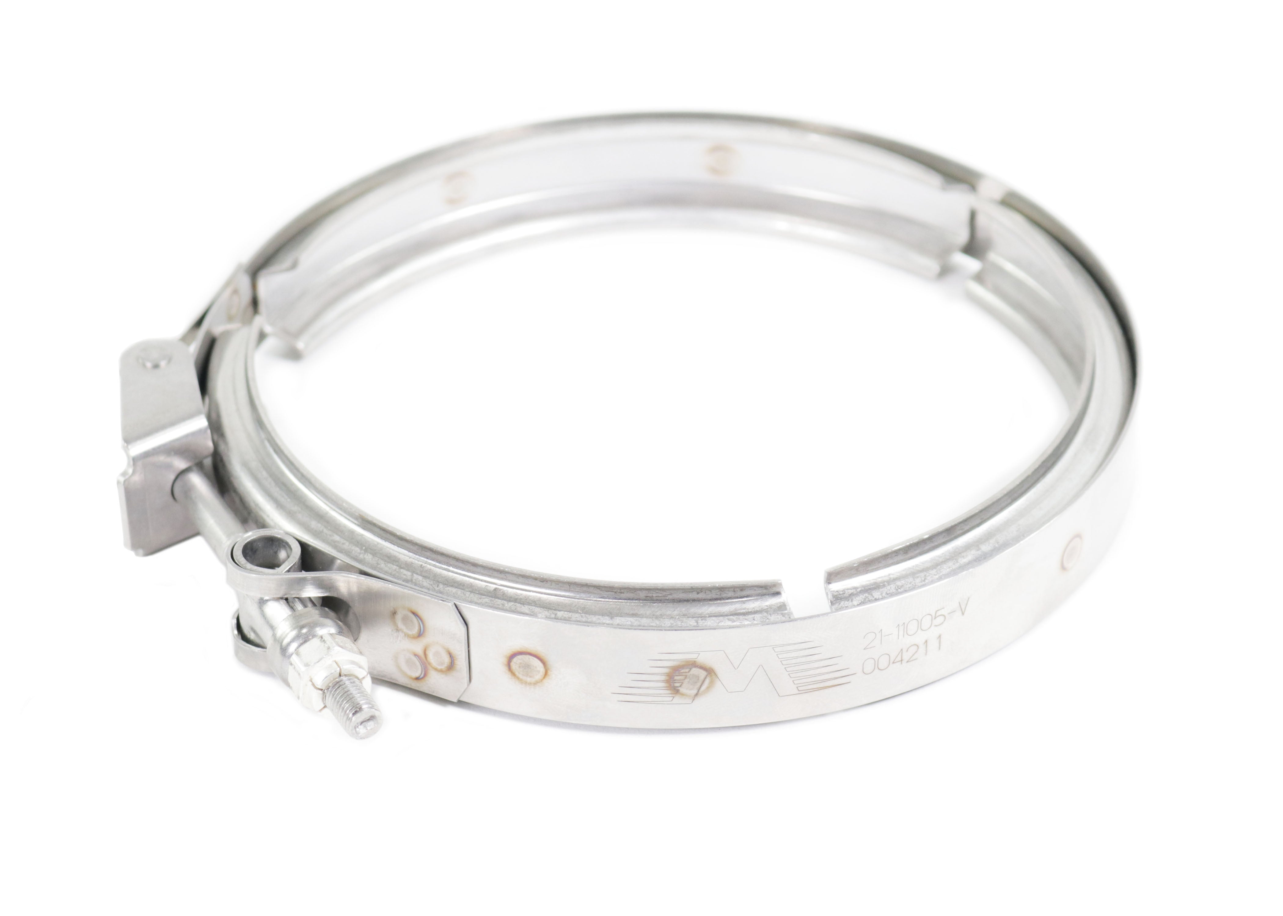 21 11001 V Replacement V Band Quick Release Clamp - Compatible with 21 11001 M, 21 11002 M, 21 11003 M - Perfect for Turbocharger, Exhaust System & Automotive Repairs