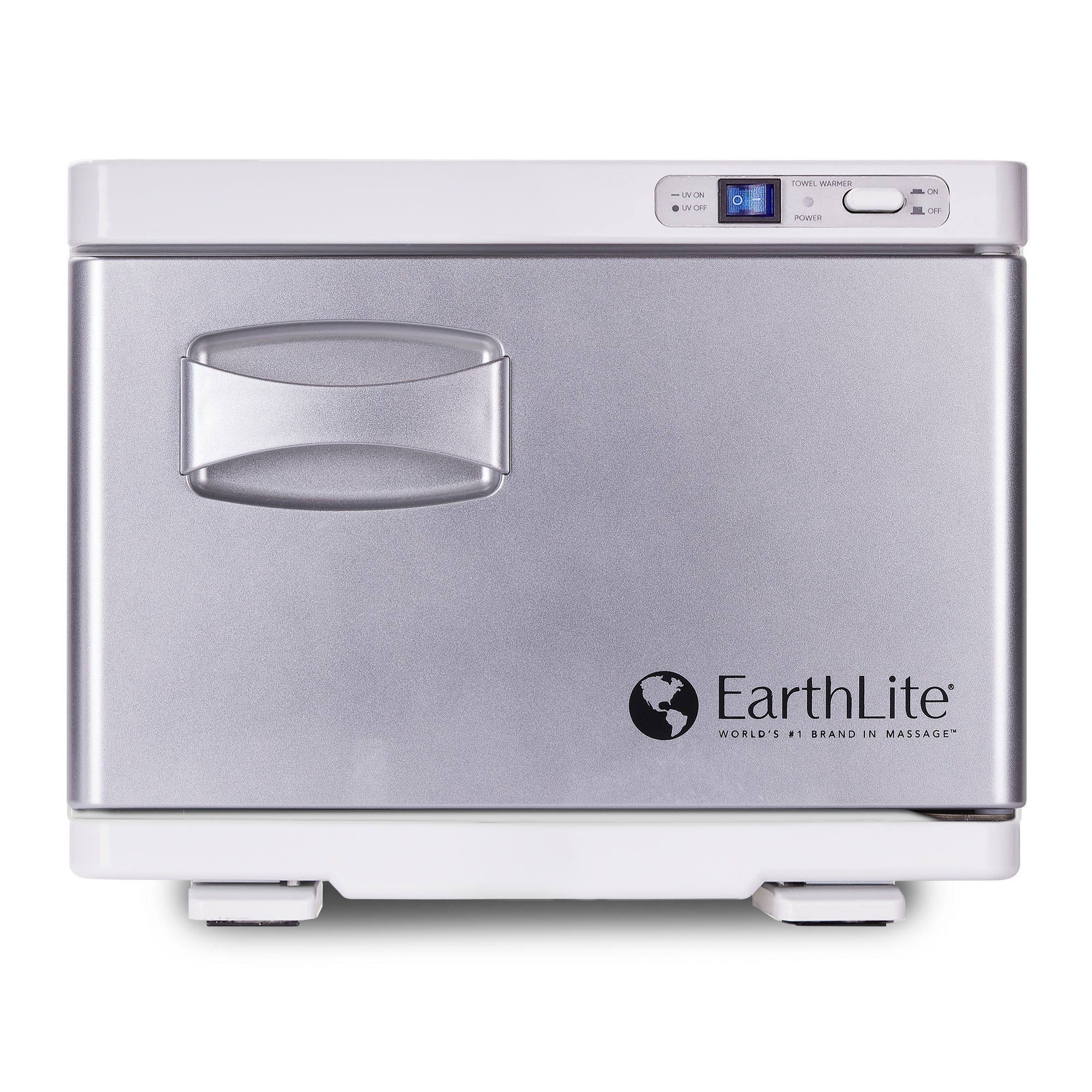 Earthlite Mini Towel Cabinet - White | Compact Bathroom Storage Organizer for Towels & Linens | Perfect for Small Spaces, Spas & Home Use