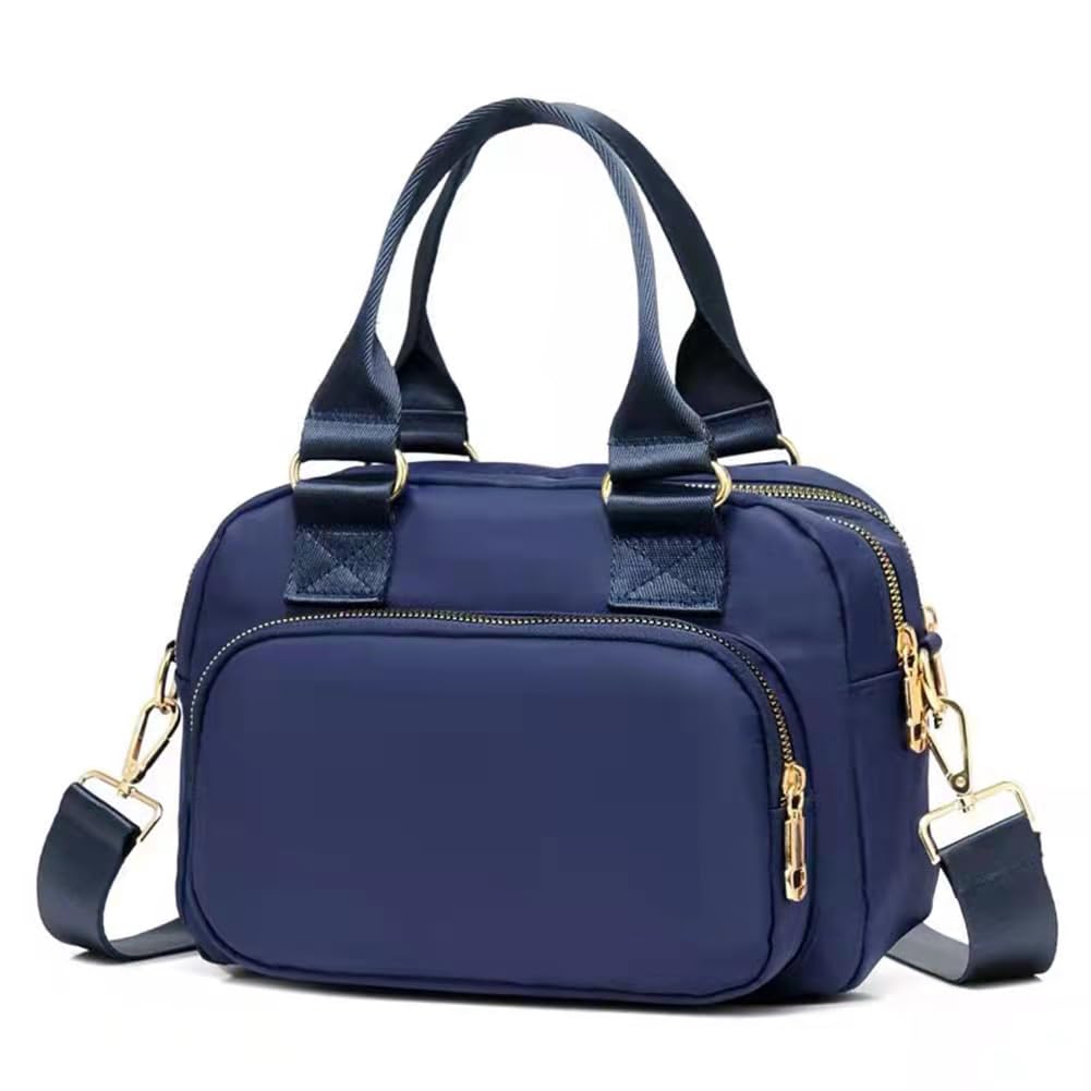 Waterproof Nylon Shoulder Handbags for Women - Lightweight Crossbody Bags with Multiple Pockets | Perfect for Travel, Work & Everyday Use