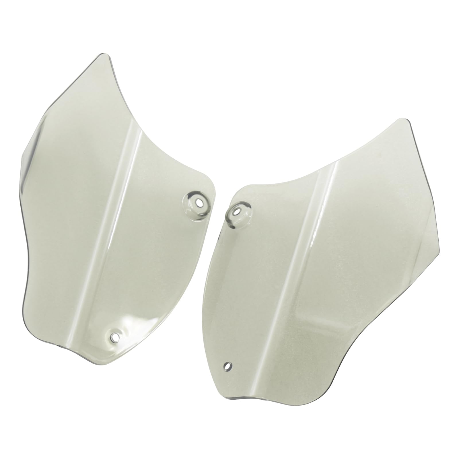 Harley Softail FLS FXS Motorcycle Air Deflector (2000-2017) - Smoke Reflective Saddle Shields & Heat Deflector for Wind Protection | Perfect for Long Rides & Hot Weather Commuting