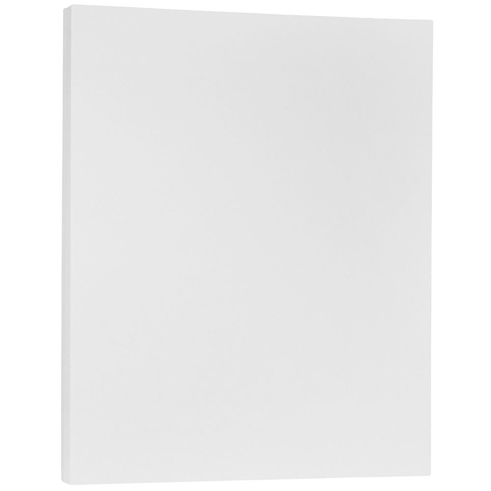 JAM PAPER Translucent Vellum Paper 17lb (62 GSM) - 8.5 x 11 Inches - Clear Smooth Finish - 100 Sheets per Pack - Perfect for Scrapbooking, Invitations, DIY Crafts & Wedding Decorations