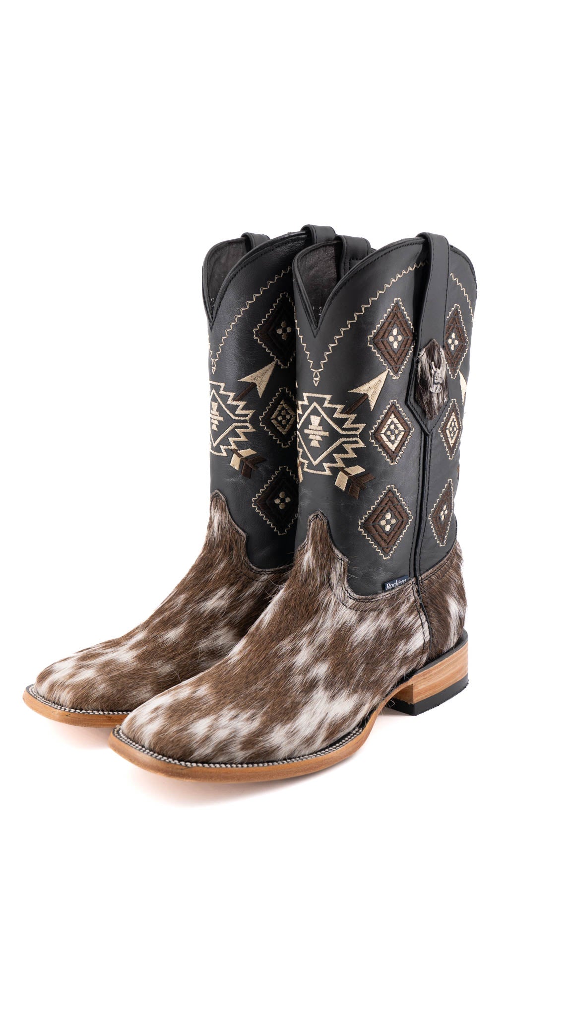 Men's Size 6 Genuine Cowhide Western Cowboy Boots - Durable & Comfortable for Rodeo, Country Dancing & Everyday Wear