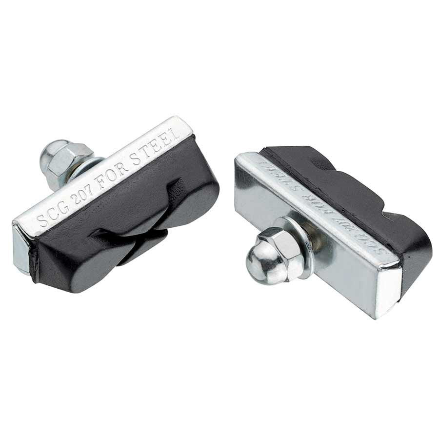 Jagwire Basic X Caliper Brake Pads - High-Performance Bicycle Brake Pads for Road & Mountain Bikes - Perfect for Commuting, Racing & Trail Riding