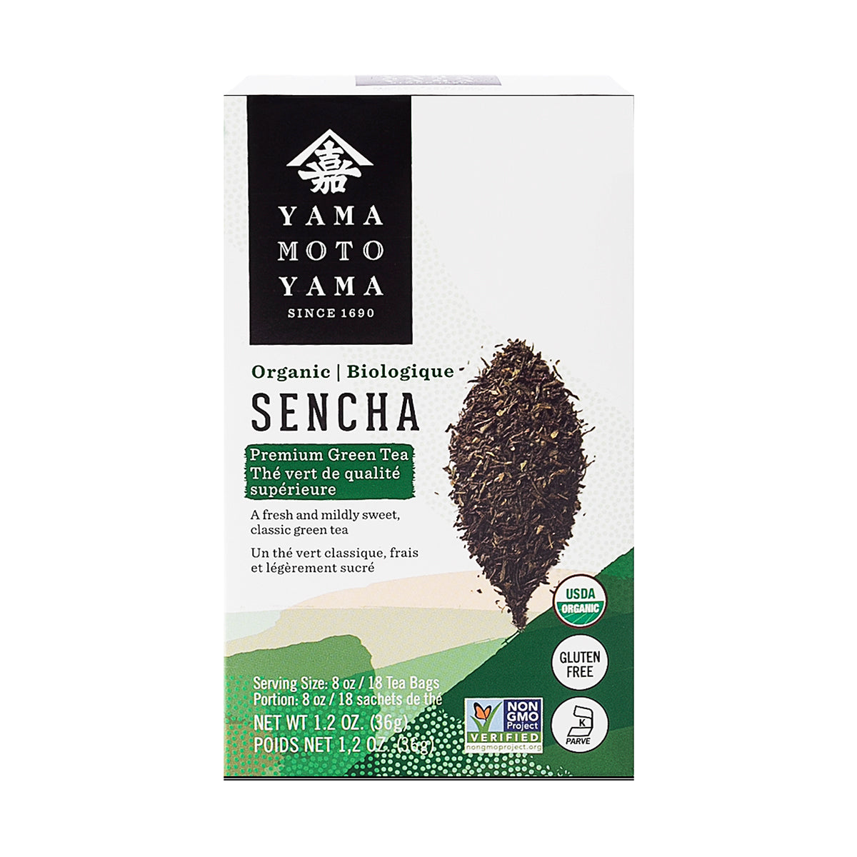 Organic Sencha Green Tea Bags - Premium Japanese Loose Leaf Tea for Weight Loss & Detox - Refreshing Antioxidant Drink for Morning Energy, Office Focus & Relaxation at Home