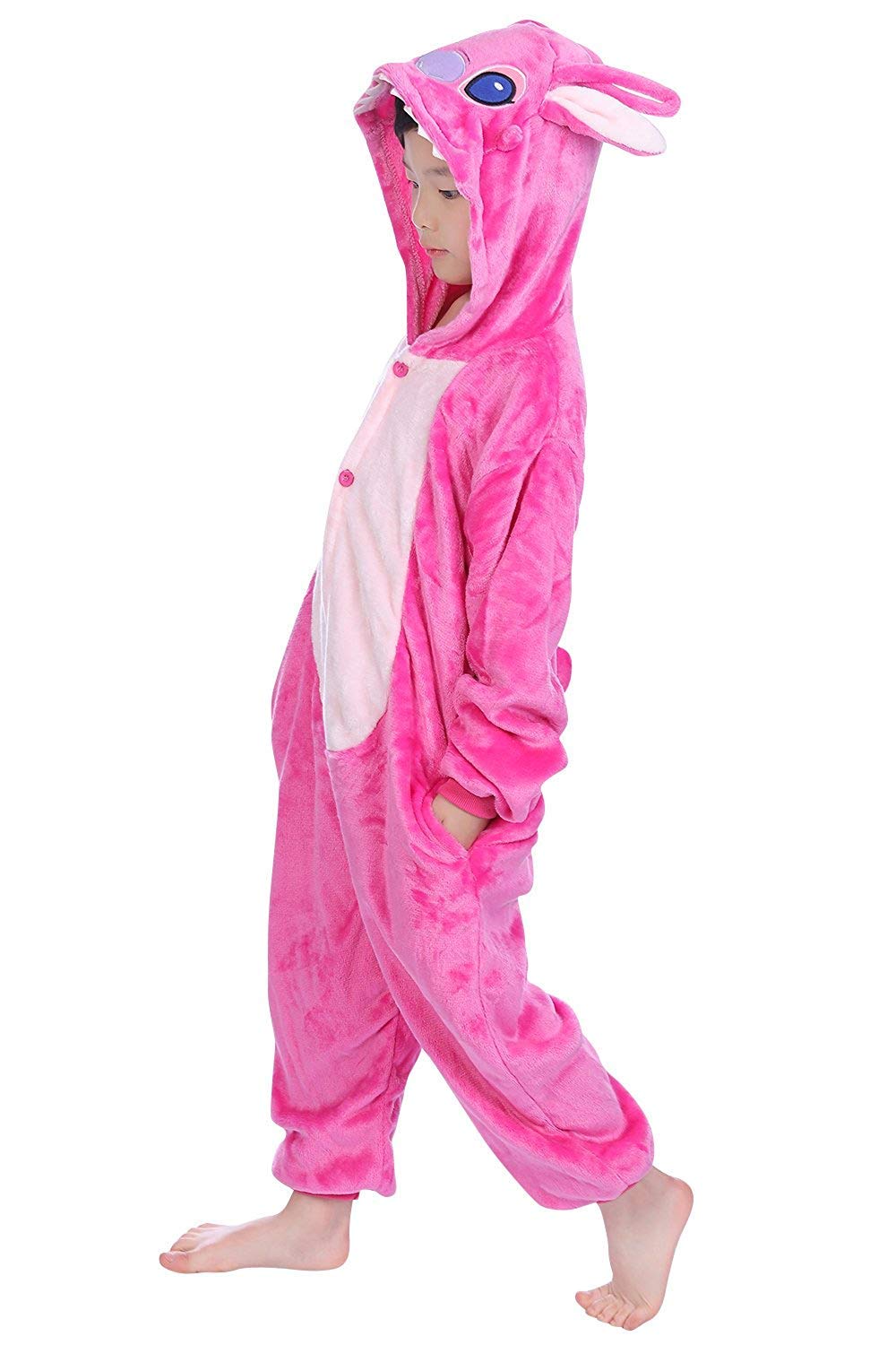 LeaveLive Kids Animal Onesie - Soft Halloween Costume & Cozy Pajamas for Boys and Girls - Perfect for Dress-Up, Sleepovers, and Birthday Parties