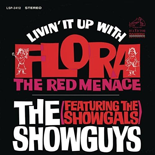 Flora the Red Menace - Vintage Broadway Musical Poster for Theater Fans & Collectors | Perfect for Home Decor, Theater Rooms & Gifts
