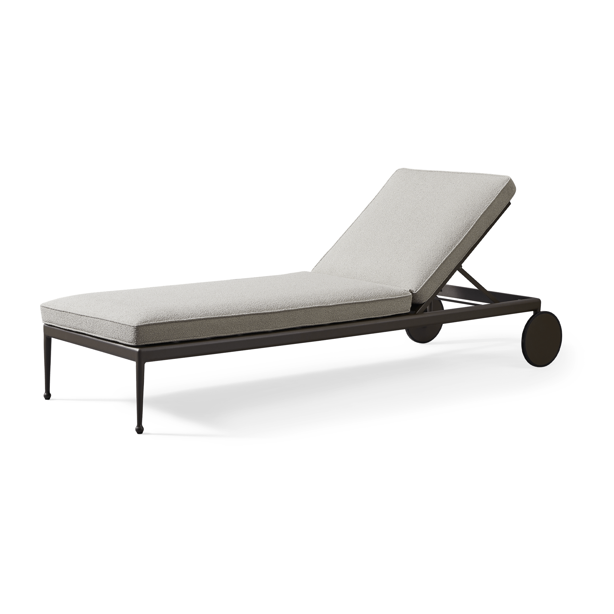 Andre Sun Lounge Chair - Outdoor Patio Furniture for Poolside, Beach, Garden Relaxation & Sunbathing