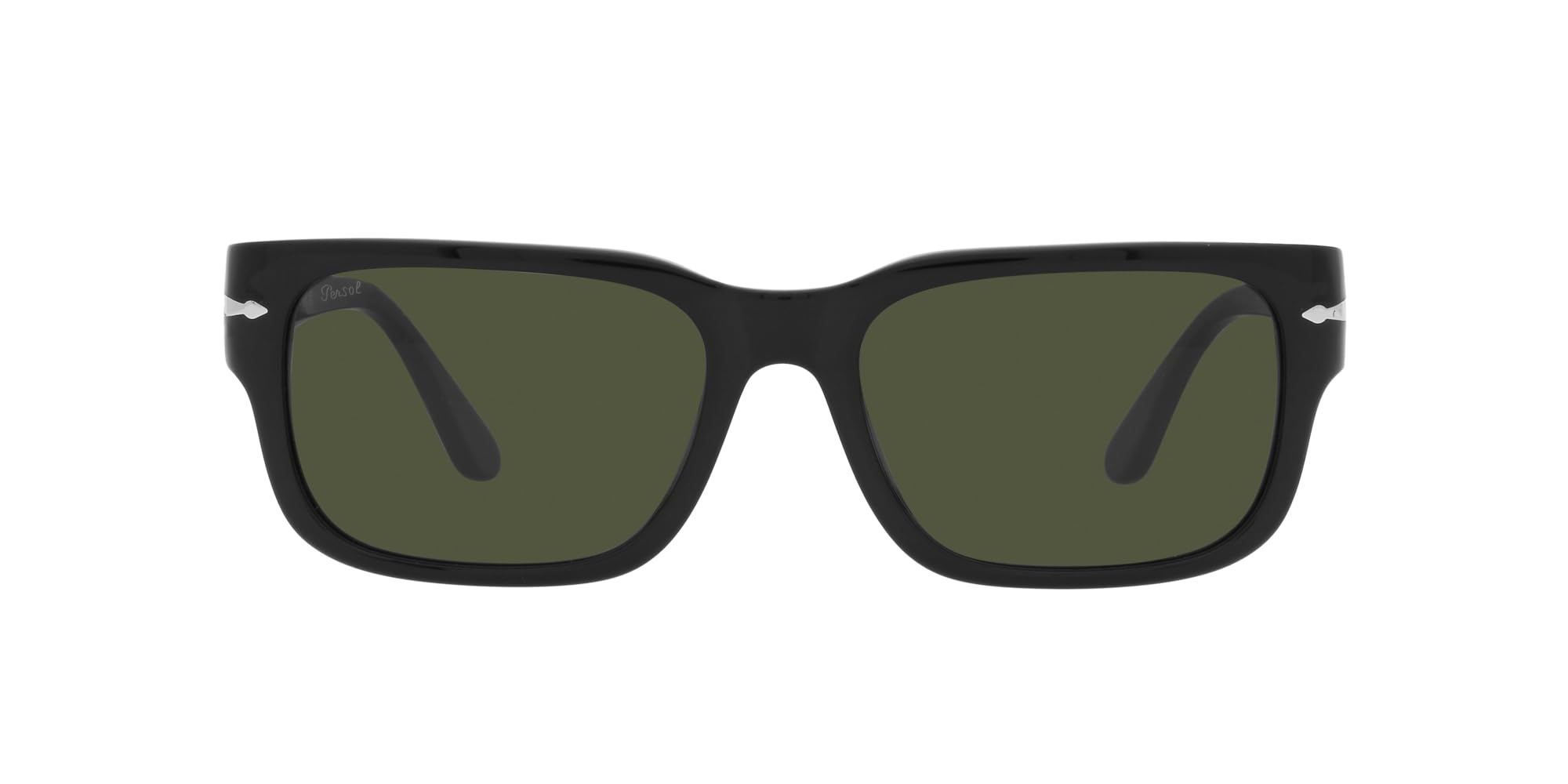 Persol PO3315S Rectangular Polarized Sunglasses for Men & Women - UV Protection, Classic Style - Perfect for Driving, Travel & Outdoor Activities