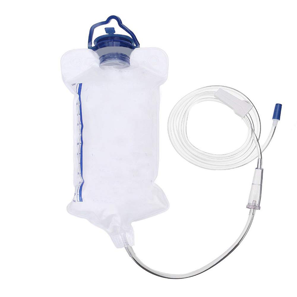 Reusable Colon Enema Bag Kit for Home Use - Detox & Cleansing Health Care Tool for Colon Hydrotherapy, Constipation Relief, and Digestive Wellness