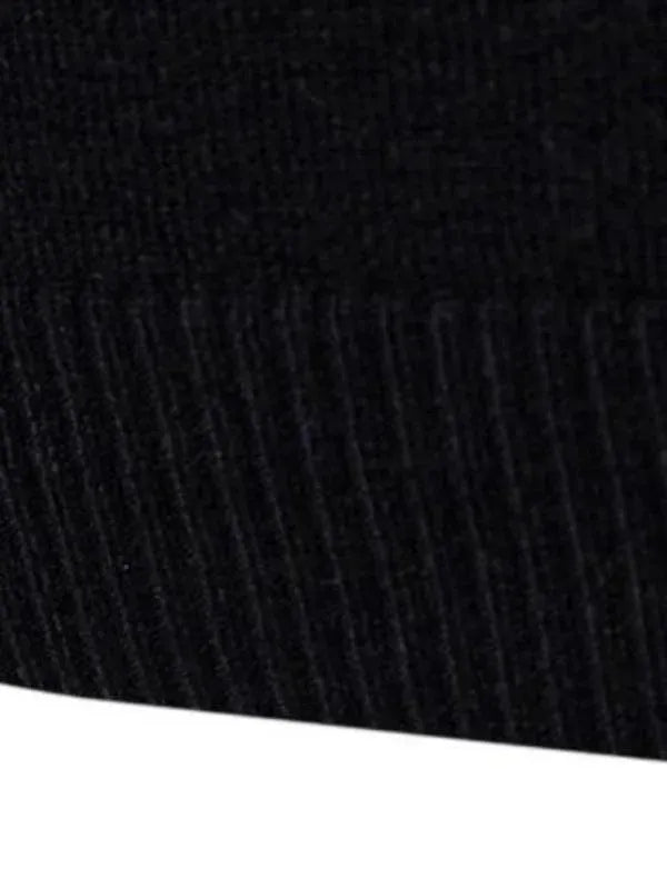 Men's Wool Knit Turtleneck Sweater - Thick Warm Winter Pullover for Casual Wear & Outdoor Activities