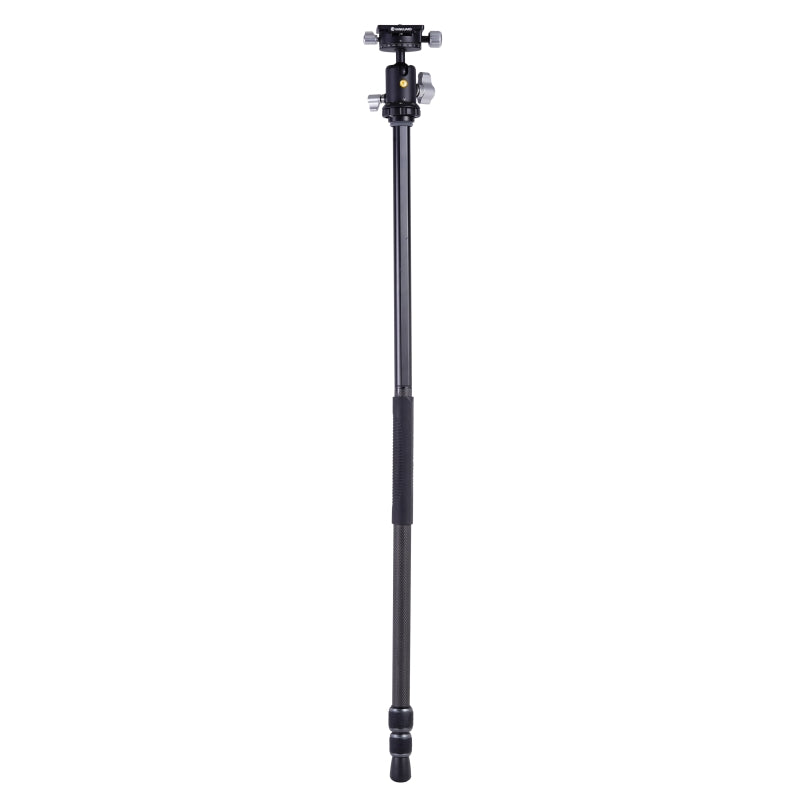 VEO 3 263CB Carbon Fiber Tripod with Dual Axis Ball Head - Lightweight Travel Tripod for DSLR Cameras, Perfect for Photography, Videography & Outdoor Adventures
