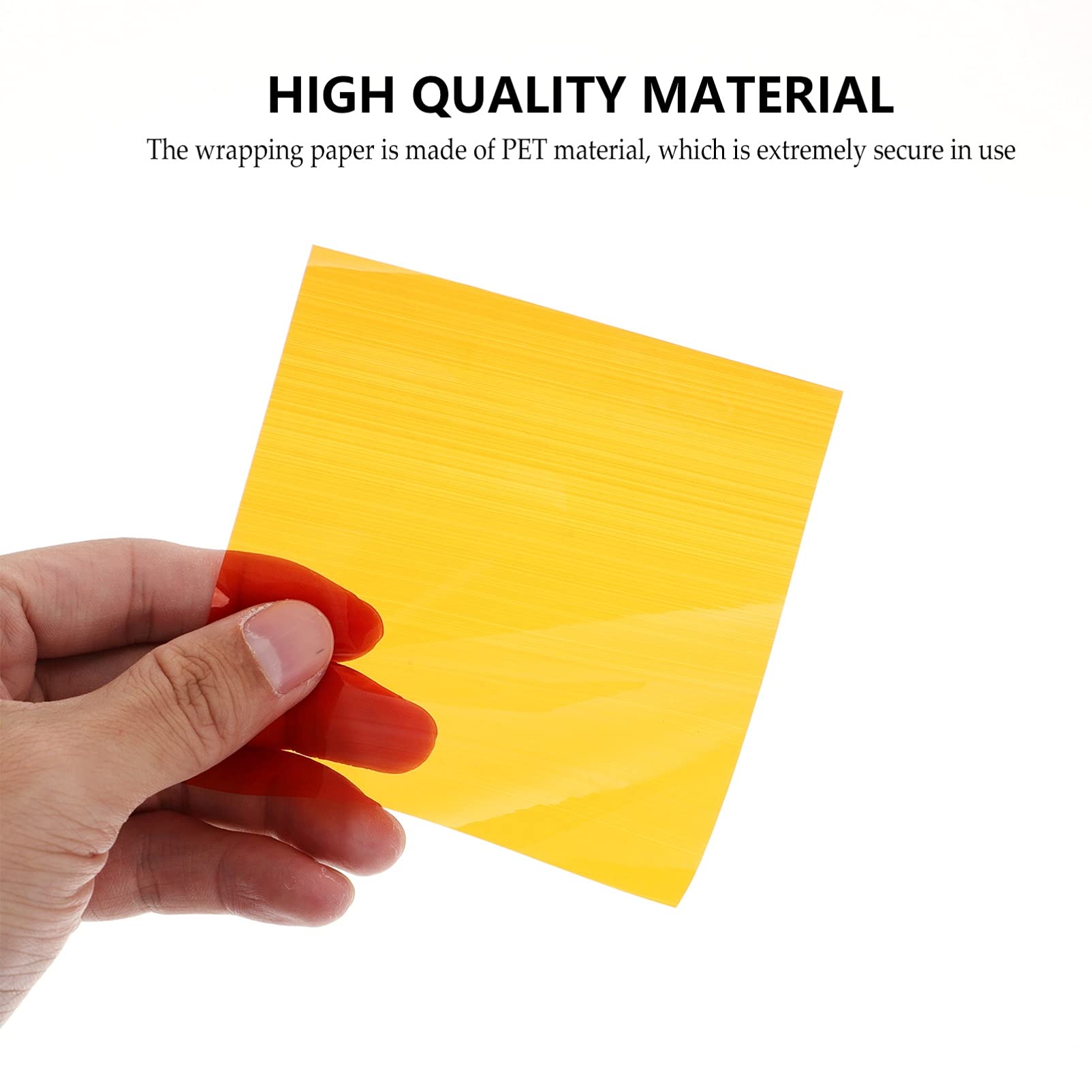 150 Sheets Cellophane Wrapping Paper for Candy, Nougat, and Baking - Food Safe, Transparent, and Durable - Perfect for Homemade Treats, Party Favors, and Gift Packaging