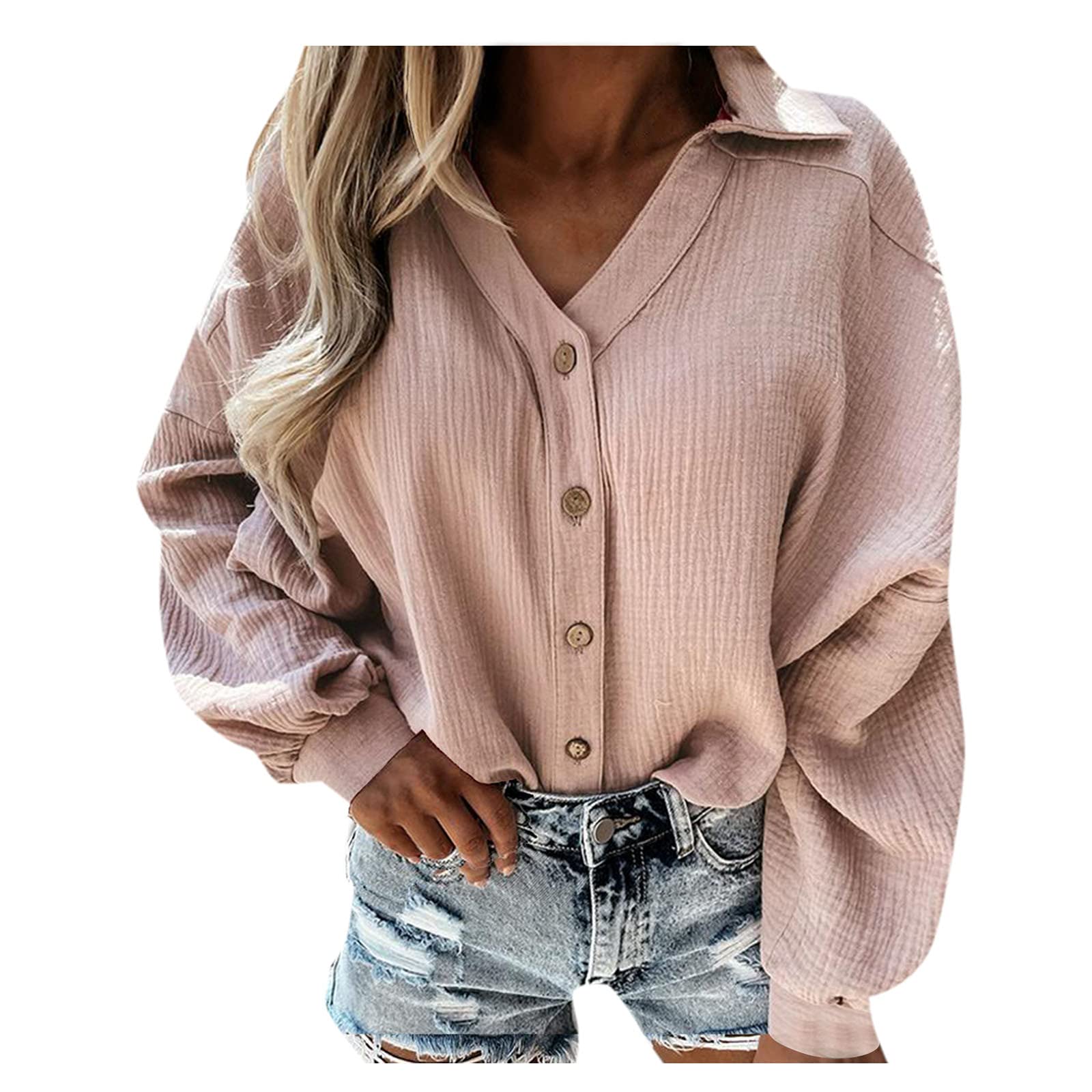 Women's Leopard Print Long Sleeve Tunic Blouse - Round Neck Casual Pullover Top for Women | Perfect for Office Wear, Date Nights & Fall Layering