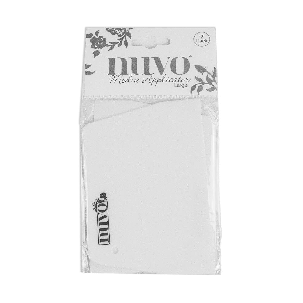 Nuvo 2 Pack Large Media Applicators - 1046n for Painting, Crafting, and DIY Projects