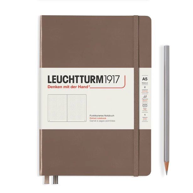 Leuchtturm1917 A5 Medium Hardcover Notebook - Premium Lined Journal for Writing, Sketching & Note Taking - Perfect for Students, Professionals & Artists