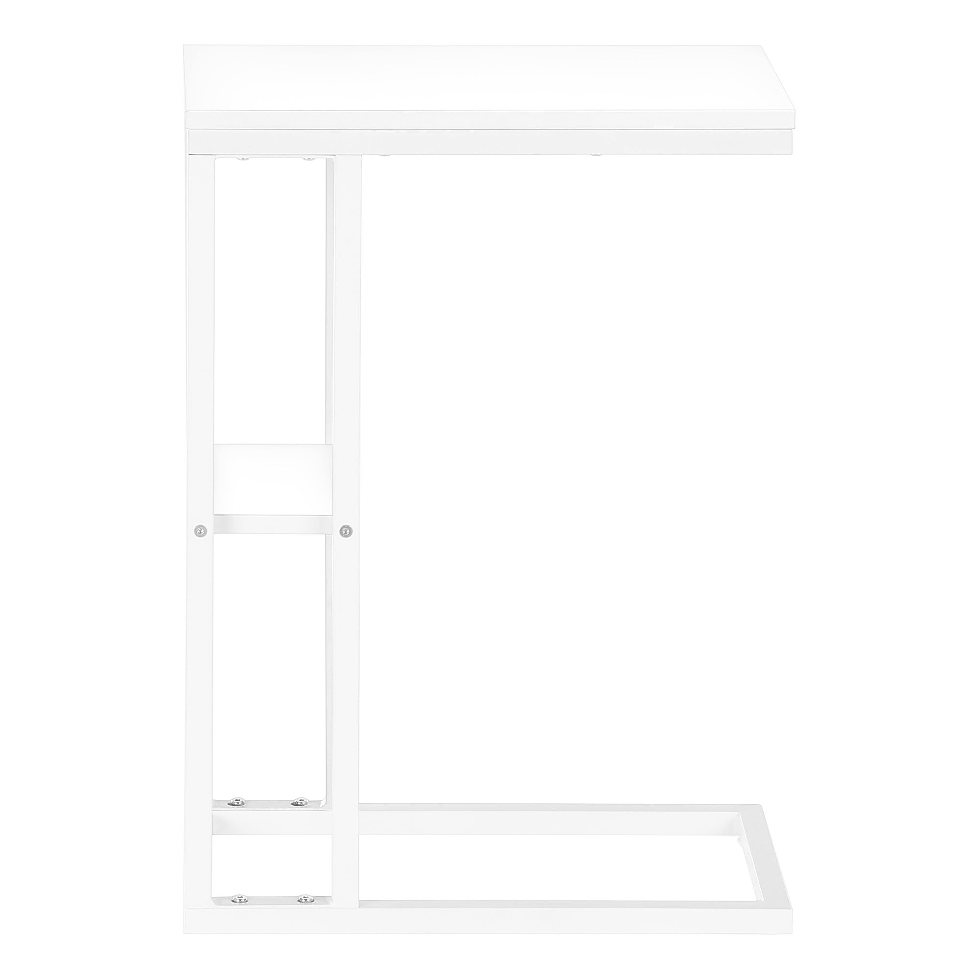 Modern White Accent Table - 25