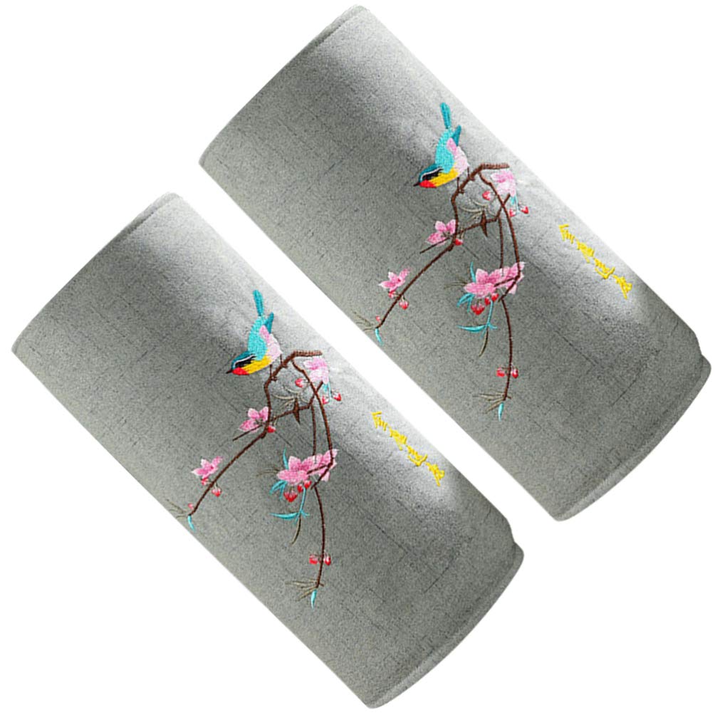 Healifty 1 Pair Heating Knee Pads for Pain Relief - Moxibustion Heated Massager Brace Wrap for Arthritis, Joint & Muscle Pain - Hot Therapy for Knee Pain Relief - Perfect for Sports, Workout & Daily Comfort