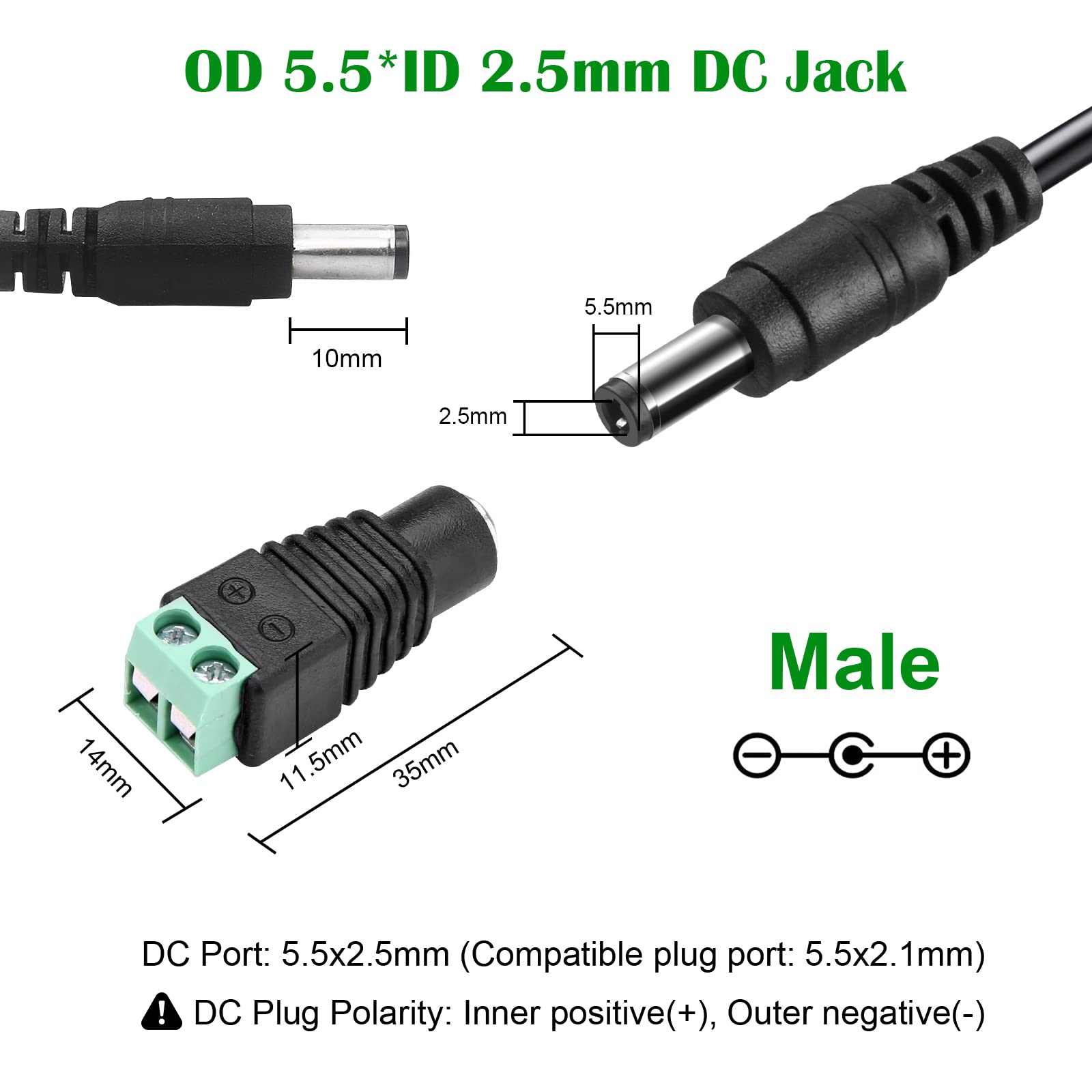 12V 4A Power Adapter UK Plug - AC 100-240V to DC 12V 4A 48W Converter with 5.5x2.5mm Tip - Universal Power Supply for LED Strip Lights, CCTV Cameras, Routers, LCD Monitors, Security Systems & Home Electronics